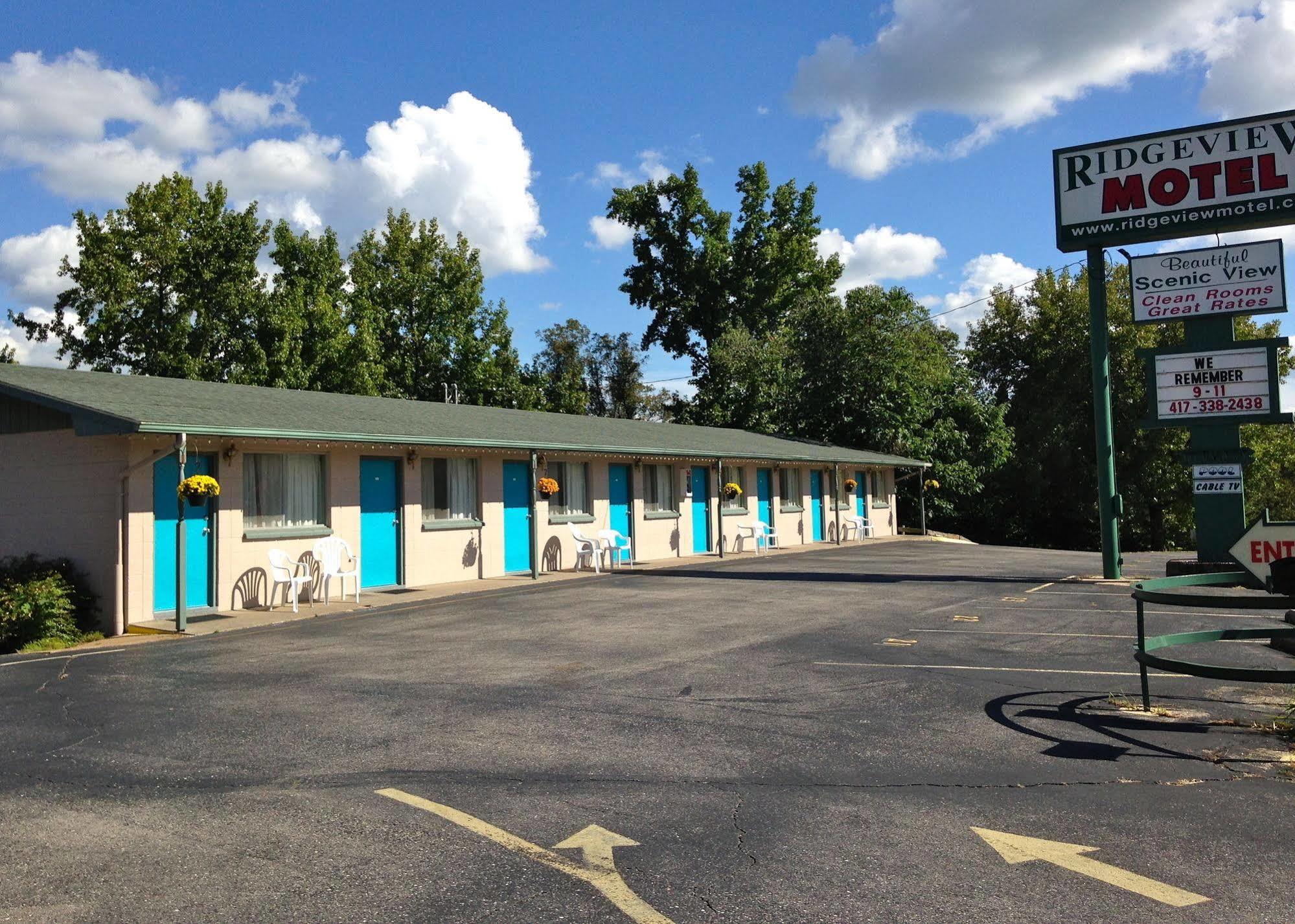 Ridgeview Motel Branson Esterno foto